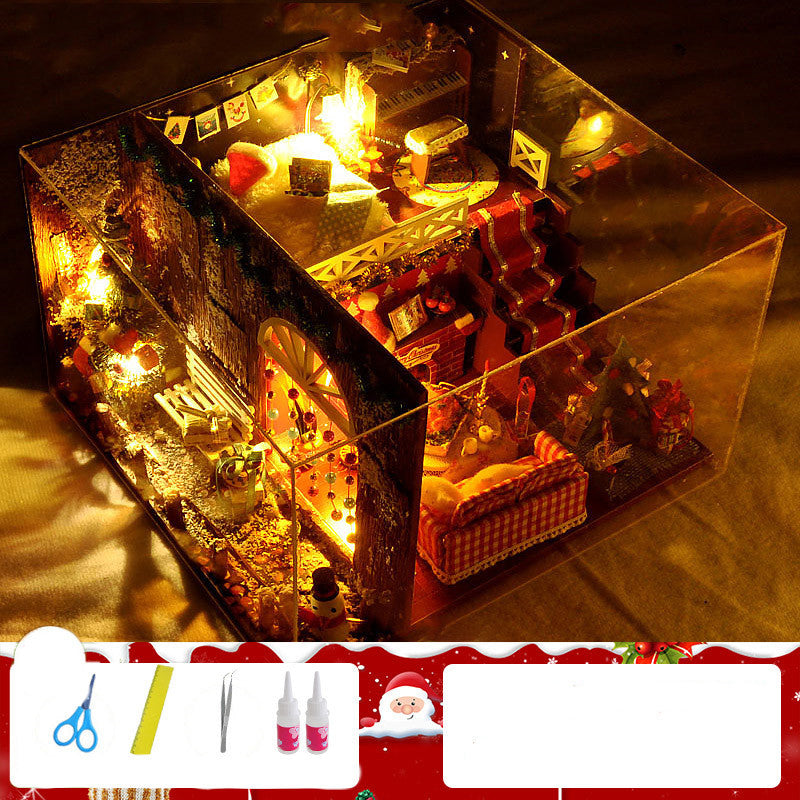 DIY - Christmas Cottage Assembled Toys