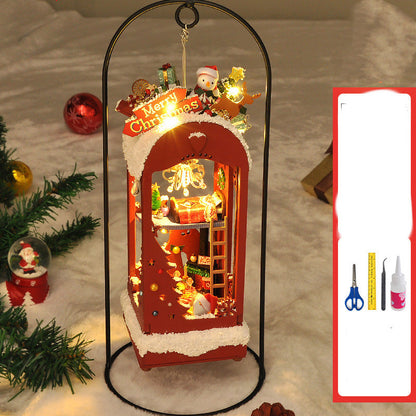 DIY - Christmas Cottage Assembled Toys